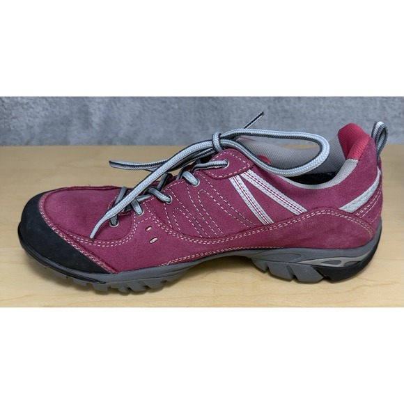 ASOLO Lady's Pink Suede Gore-Tex Hiking Shoes Size 7.5 - Picture 6 of 10